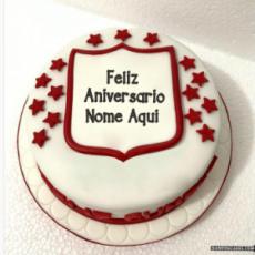 Bolo De Aniversário Masculino Com Nome